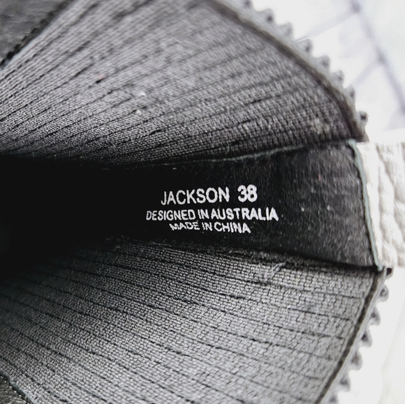 SENSO | Jackson laceup lugged sole moto combat boots - Picture 11 of 12